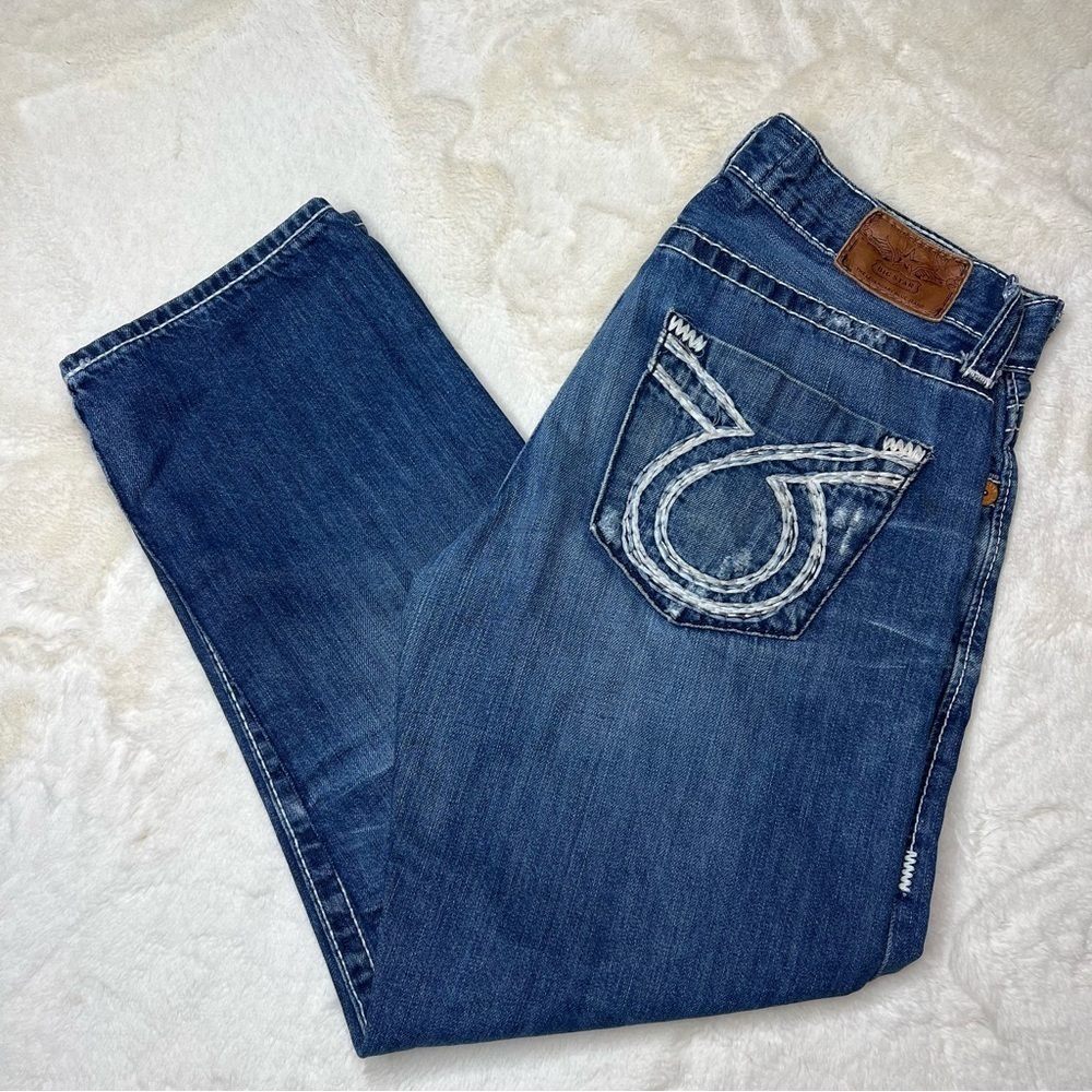 Big Star Taylor Boyfriend Fit Distressed Jeans